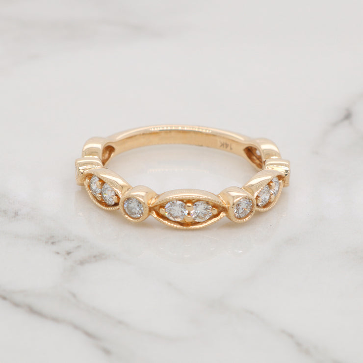 Antique Style Stackable Ring