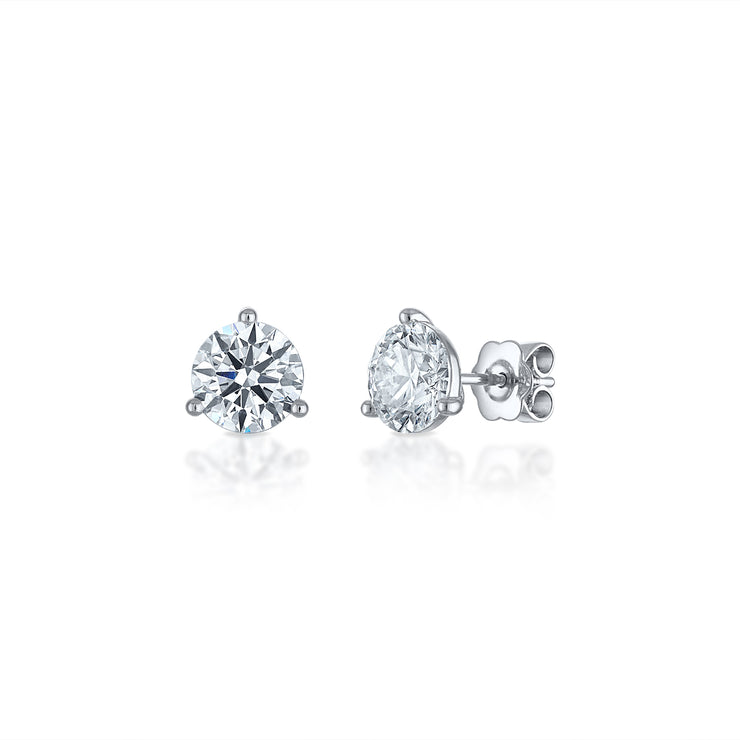 Lab Grown Diamond Studs - 2 Ctw