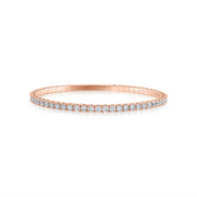 Siroo Diamond Eternity Flex Bangle - 3.5ct