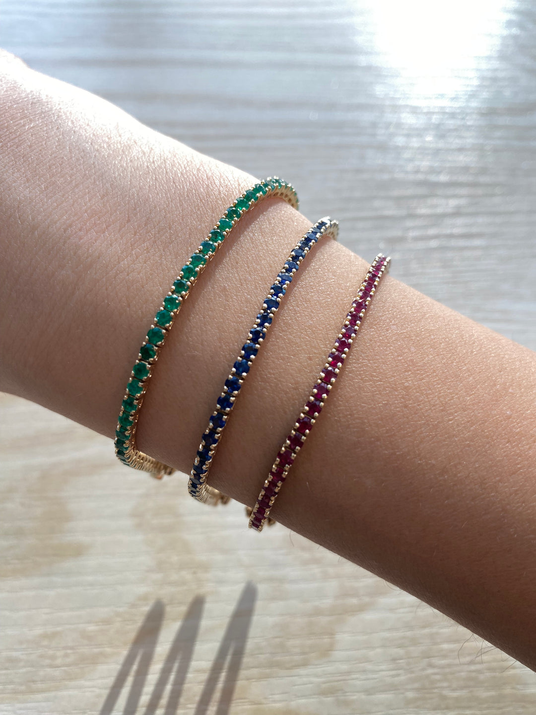 Emerald Tennis Bracelet – Siroo