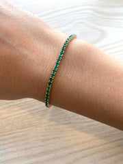 Emerald Tennis Bracelet