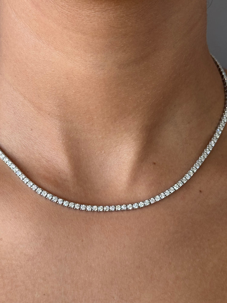 Diamond Tennis Necklace - 7ct – Siroo