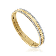 Siroo Regal Column Diamond Flex Bangle