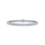 Lab Grown Oval Tennis Bracelet