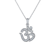 Om Diamond Necklace