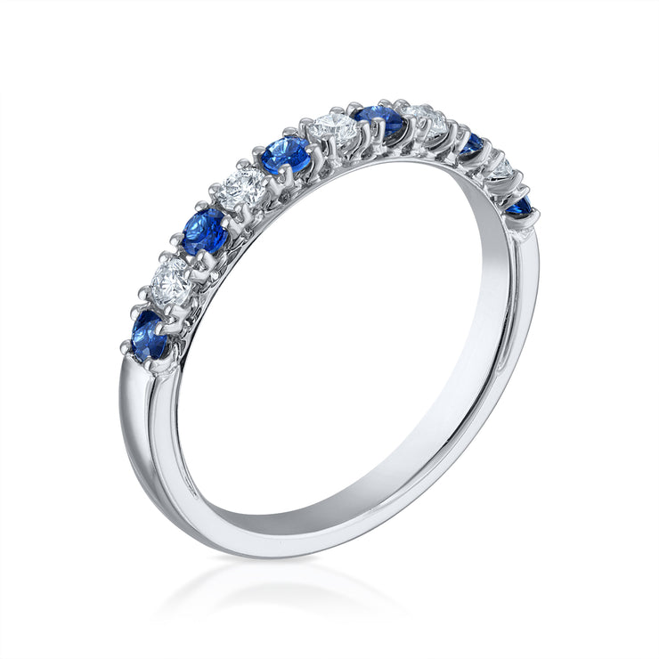 Sapphire and Diamond Ring