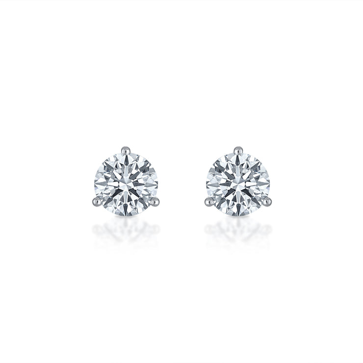 Lab Grown Diamond Studs - 3 Ctw