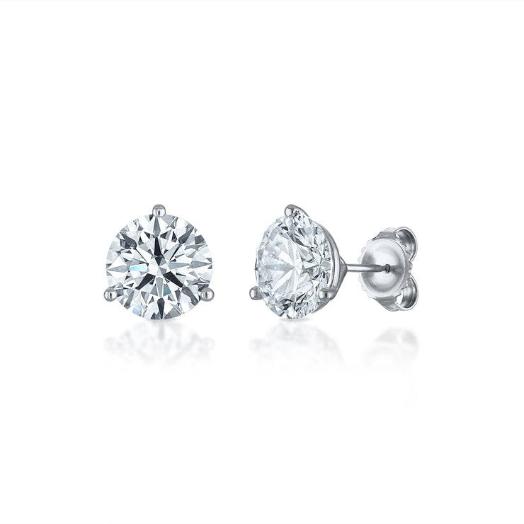 Lab Grown Diamond Studs - 4 Ctw