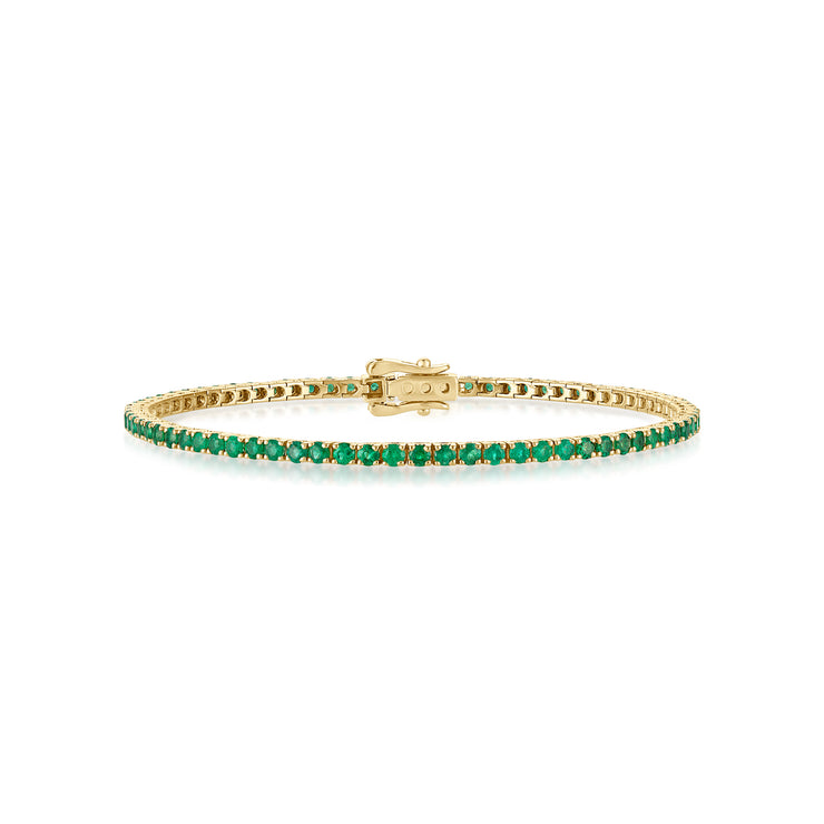 Emerald Tennis Bracelet