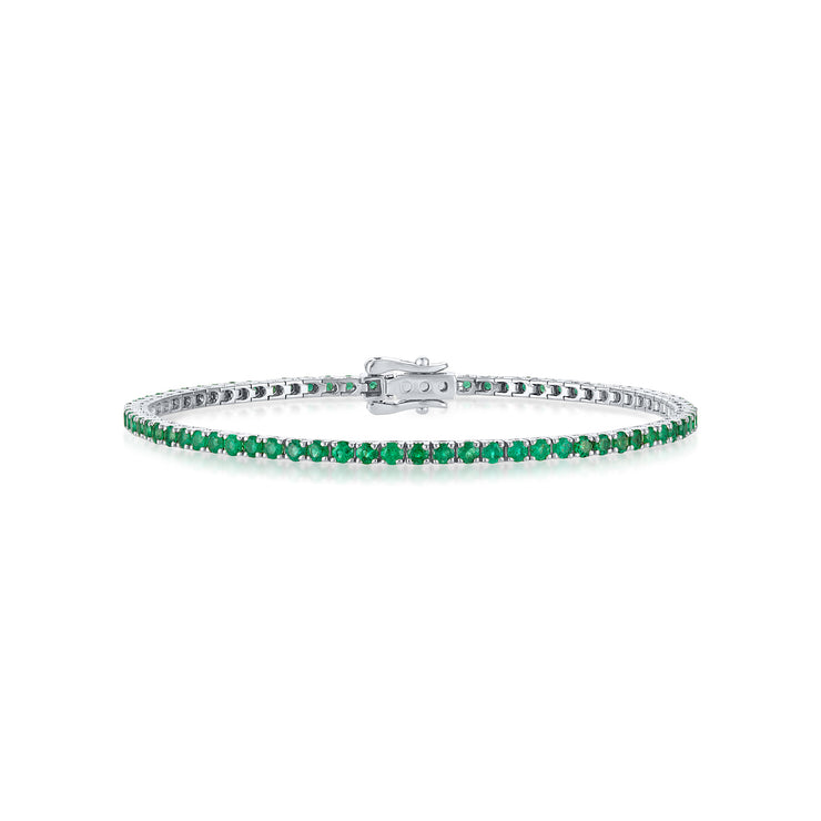 Emerald Tennis Bracelet