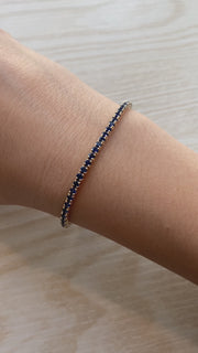 Sapphire Tennis Bracelet