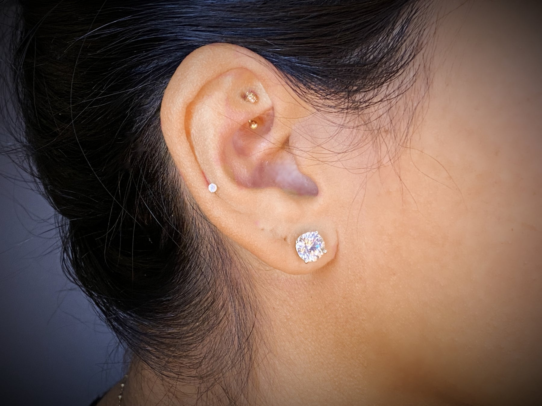 2.5 ct diamond stud earrings Clearance