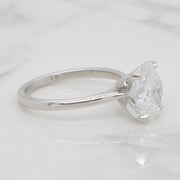 2ct Oval Engagement Ring