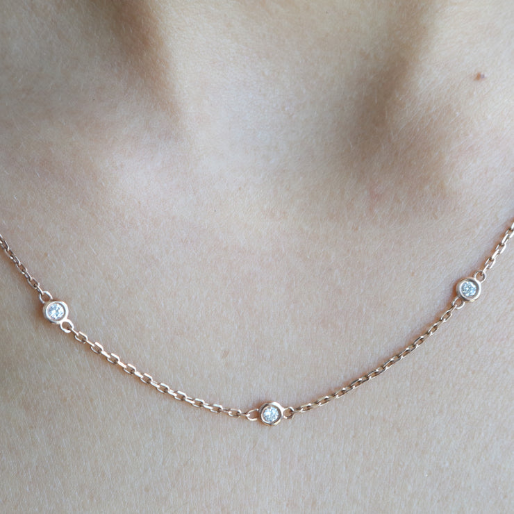 Diamonds by the Yard Necklace - 0.50ct