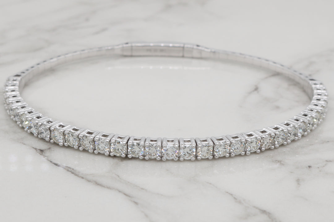Siroo Diamond Flex Bangle - 3ct