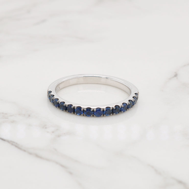 Sapphire Pave Ring